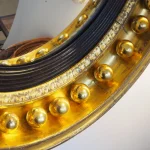 M105 2 resplendent Regency convex mirror hermitage antiques devon