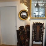 M105 4 Resplendent Regency convex mirror hermitage antiques devon