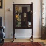 M106 5 George III cheval mirror hermitage antiques devon
