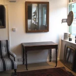 F105 5 william IV writing table hermitage antiques devon