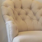 F106 3 Smith&Co Upholstered buttonback armchair