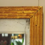 M113 2 Louis XVI reeded giltwood mirror M113 2 Louis XVI reeded giltwood mirror